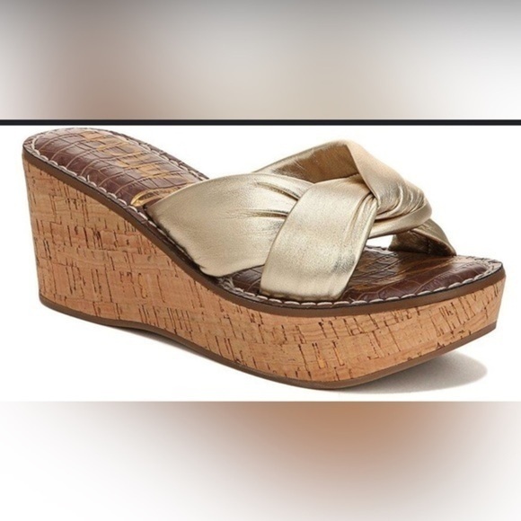 Sam Edelman Shoes - Sam Edelman Ramsay Leather Slide 8.5 💋❤️